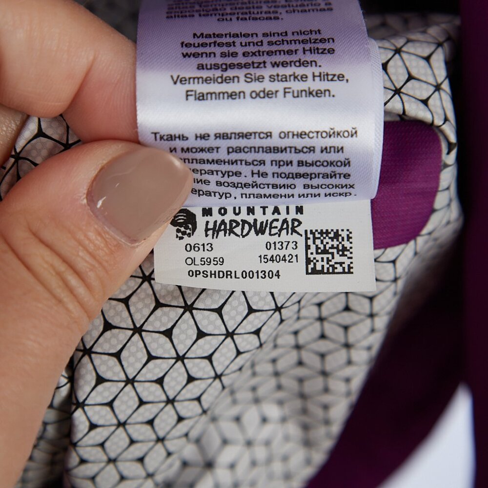 Mountain Hardwear Purple Women's Jacket - Picture 7 of 9